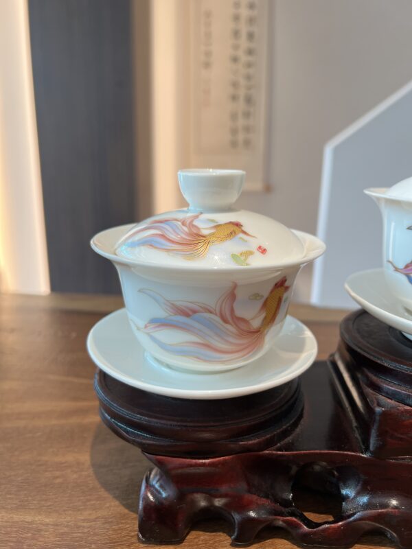 茶具 蓋碗 蓋杯 可懸停