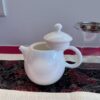 白瓷 泡茶壺
