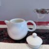 白瓷 泡茶壺