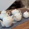 白瓷 泡茶壺